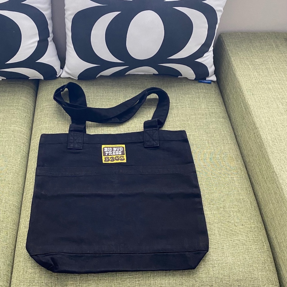 Big Bud Press Everyday Tote Bag Basic Black